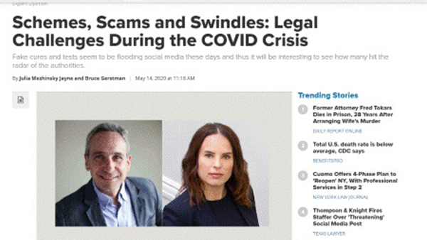 Julia Jayne and investigator Bruce Gerstman co-authored an article