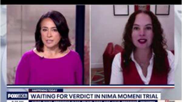 Julia Jayne speaks to KTVU Morning News in advance of the Nima Momeni verdict